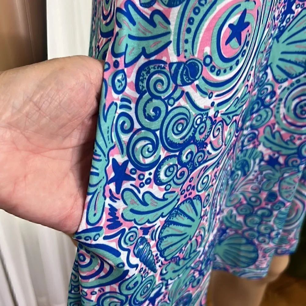 Simply Southern Cold Shoulder Swing Dress Small - Picture 3 of 8